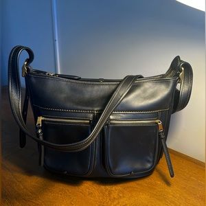 Coach genuine leather shoulder bag